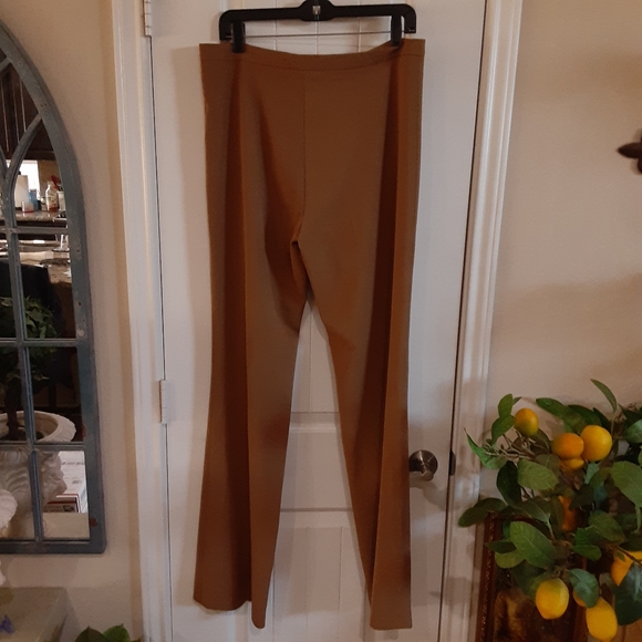 PAULE VASSEAU Wool Blend Flare Leg Trousers Size 44 / 12 Rebecca - Picture 6 of 11